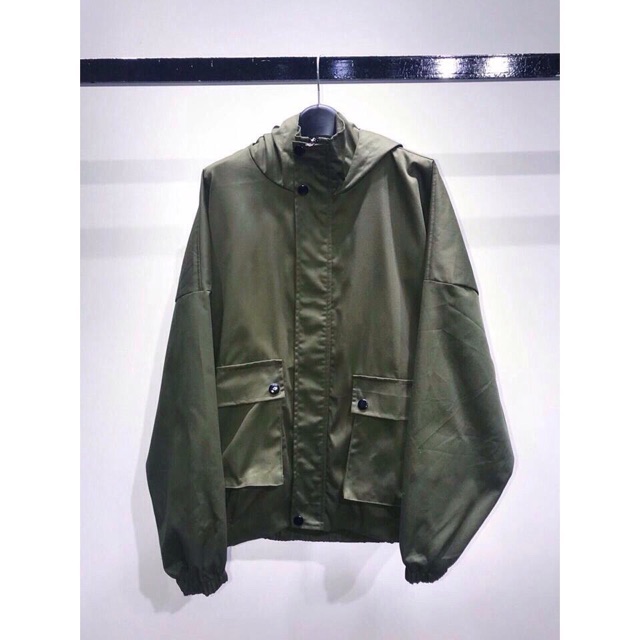 Áo khoác kaki nữ túi hộp form rộng siêu bự- ảnh thật | BigBuy360 - bigbuy360.vn