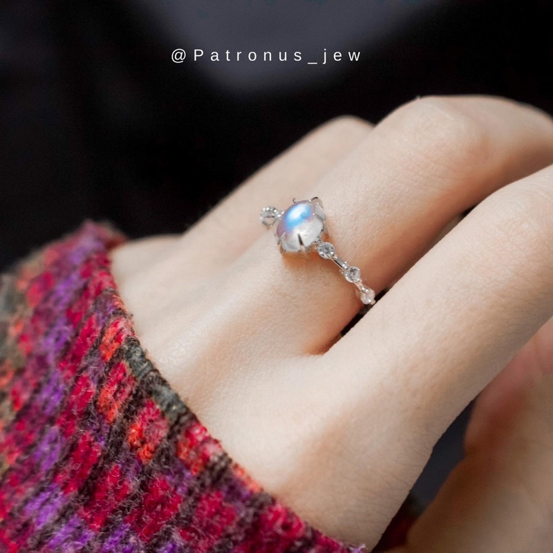 Nhẫn Moonstone Princess NMPO22A Patronus Jewelry