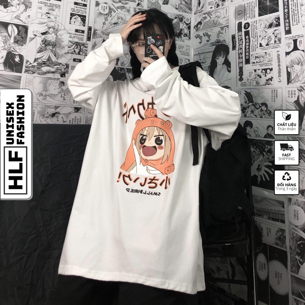 Áo thun dài tay form xuông rộng Smallburied, áo tay dài nam nữ HLFashion