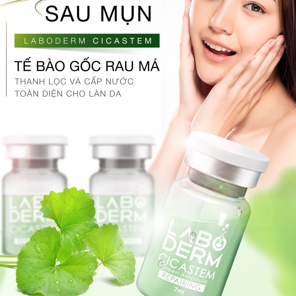 Tế Bào Gốc Rau Má LABODERM _ Cica Stem 5vial/ 7ml