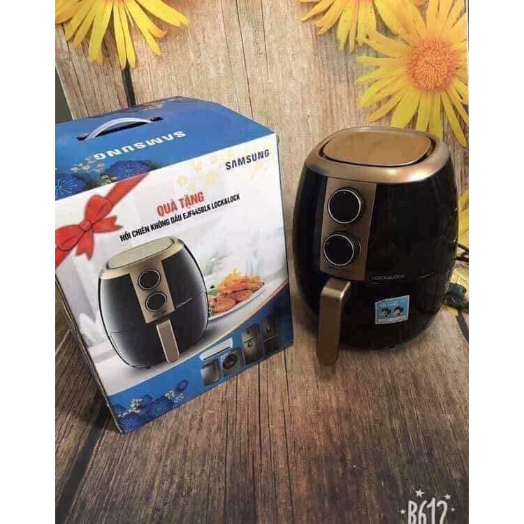 Nồi Chiên Không Dầu Lock&Lock ECF-302R 3.2L 1400W