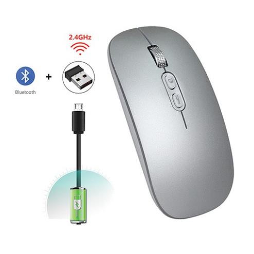 Chuột không dây wireless bluetooth M103 tự sạc cho laptop macbook ipad