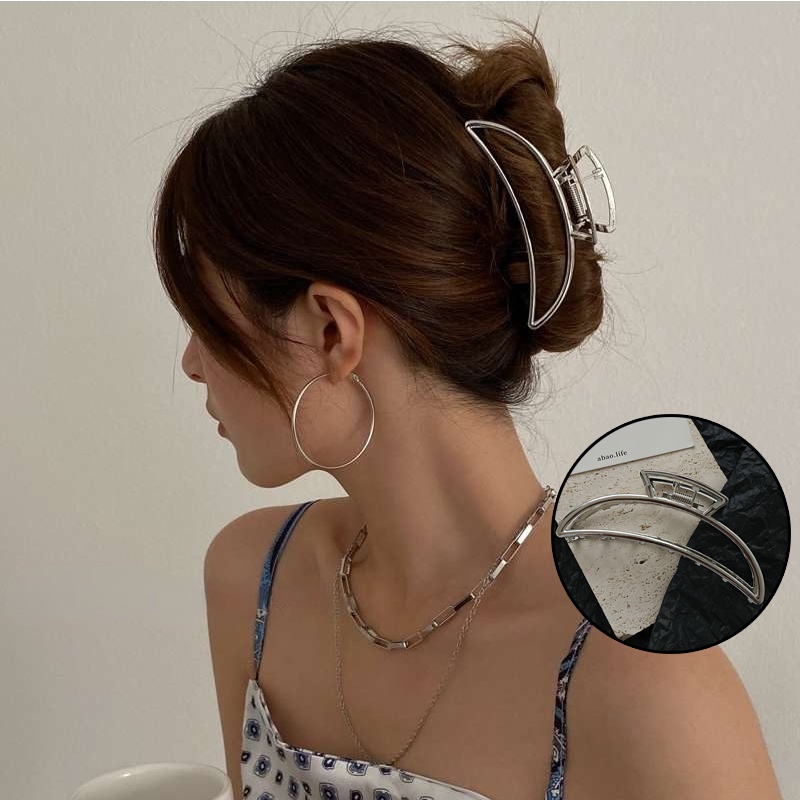 Kẹp Tóc Bản Lớn Họa Tiết Trái Tim Thời Trang Cho Nữ