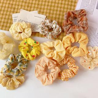 Dây Buộc Tóc Hình Bông Hoa Xinh Xắn Dành Cho Nữ (Hair Scrunchies)