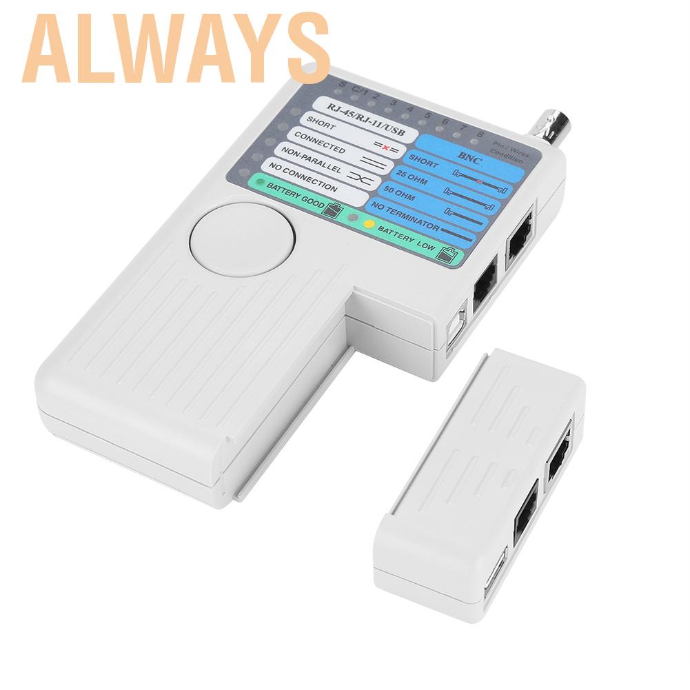 Bộ Thiết Bị Kiểm Tra Sạc Mạng Lan 4 Trong 1 Cho Máy Tính Utp Stp