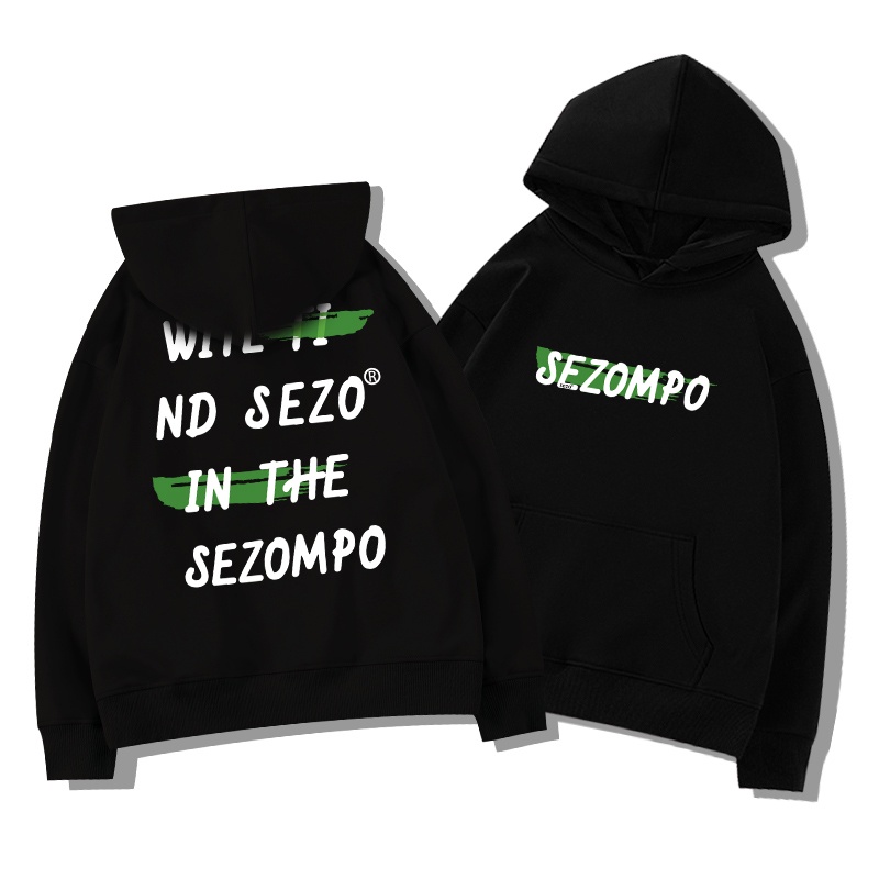 Áo hoodie SELVZE tay dài chất liệu cotton in họa tiết phong cách cổ điển Mỹ thời trang cho nữ