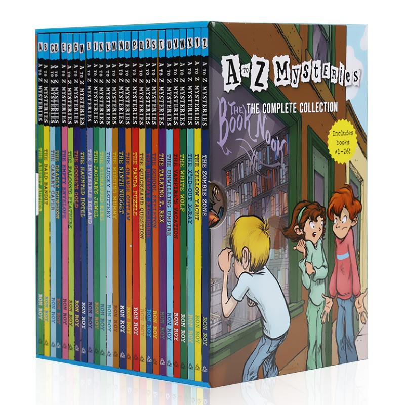 Sách - A to Z Mysteries - Truyện trinh thám thiếu nhi tiếng anh