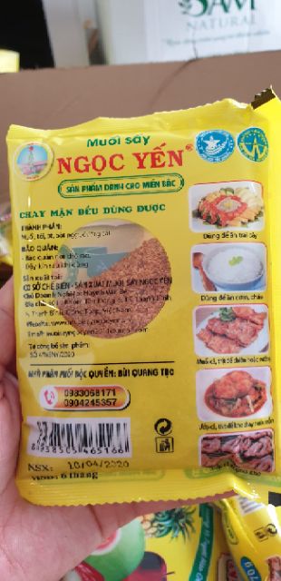 muối chấm mận ngon muối sấy Ngọc Yến 100g