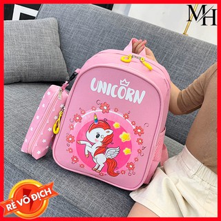 [MẦM NON] Balo Unicorn mầm non,balo mẫu giáo bé trai bé gái hình con vật dễ thương chống thấm nước