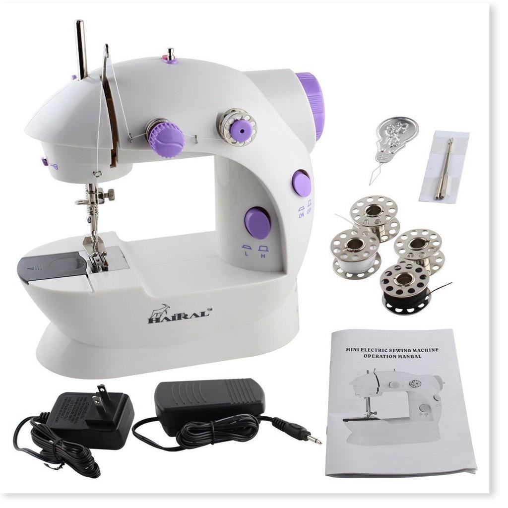 Máy May Mini Để Bàn Tiện Dụng Sewing Machine Loại Cao Cấp 2021 - Mai Anh Clover