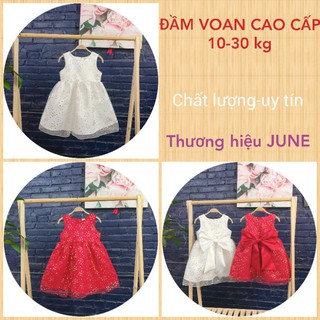 Đầm váy ren công chúa 10 đến 40 kg mềm mại dáng babydoll Haivanco thời trang mềm mại thoáng mát đi học đi chơi đều đẹp