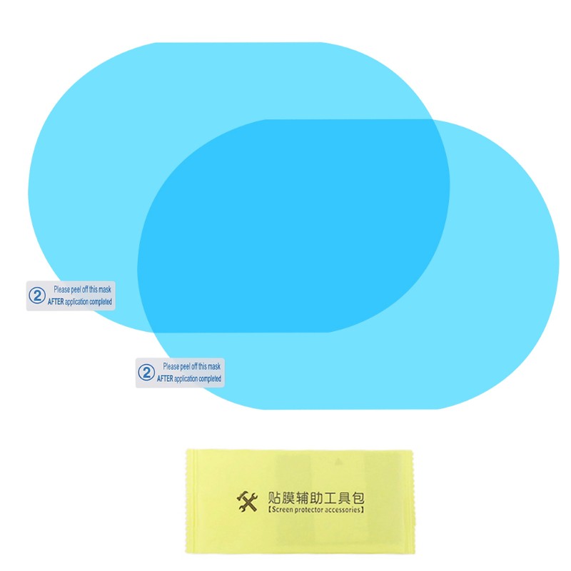 Set 2 miếng dán kính chiếu hậu chống sương mù/ nước cho xe hơi