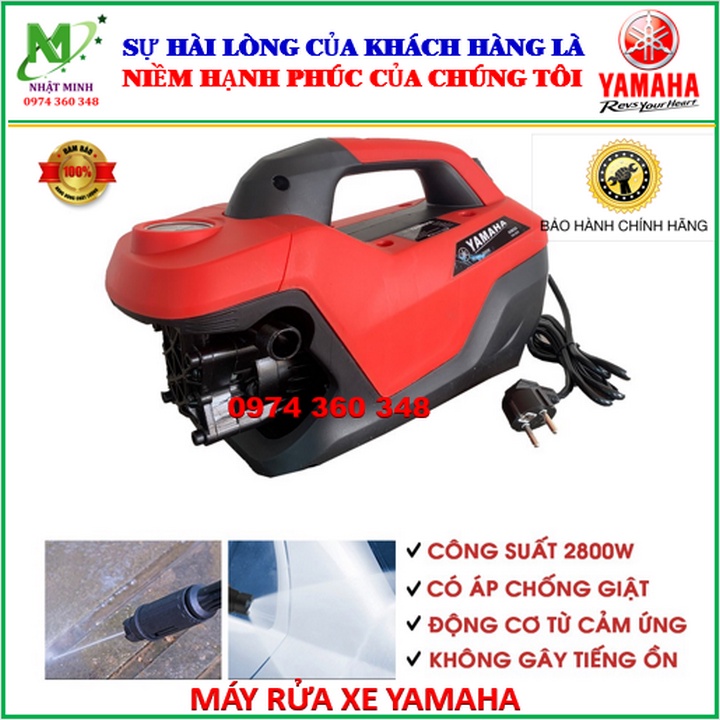 Máy rửa xe YAMAHA áp lực cao.