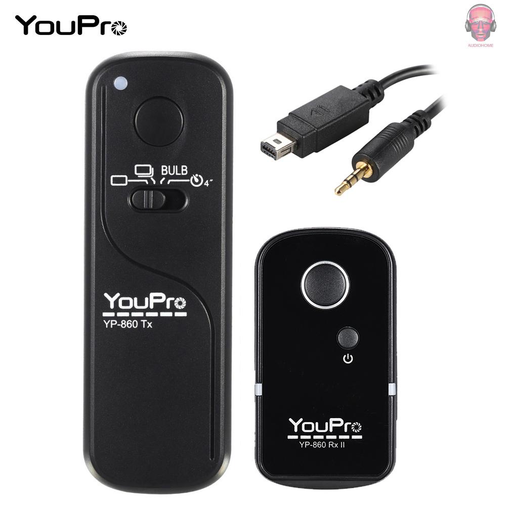 Mới Điều Khiển Từ Xa Không Dây Youpro Yp-860 Dc2 2.4g 16 Kênh Cho Camera D5000 D750 D7100 D7200 D7000 D600 D610 D5500 D3300 D3200 D5300 Dslr