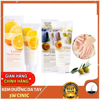 Kem Dưỡng Da Tay 3W Clinic Hand Cream 100ml -KEM001