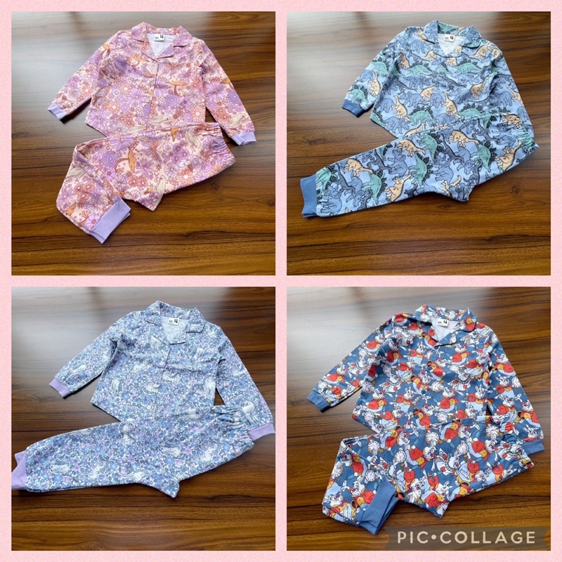 Bộ quần áo ngủ Cotton On bé trai và gái 4-10 tuổi  Bộ mặc nhà cho bé cao cấp 0622
