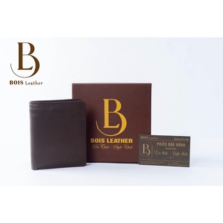 Ví nam da thật Bois Leather da bò cao cấp (đủ loại ví ngang, ví dọc)