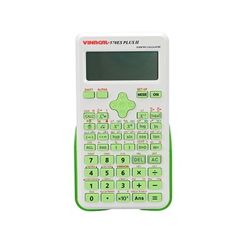 🔹 Máy Tính Học Sinh Vinacal 570ES Plus II -Xanh lá - Hàng Chính Hãng.