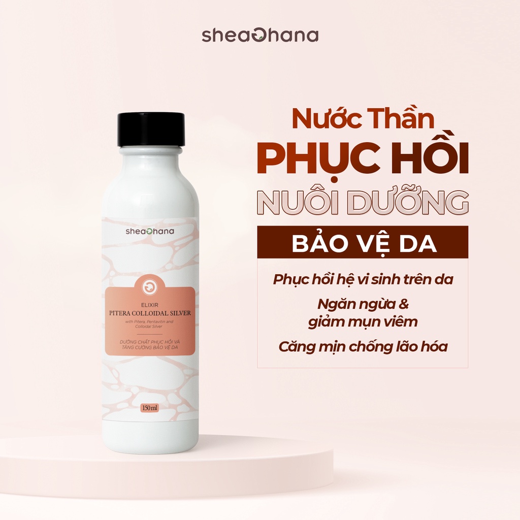 Nước dưỡng phục hồi da tăng cường đề kháng và cân bằng hệ vi sinh SheaGhana 150ml