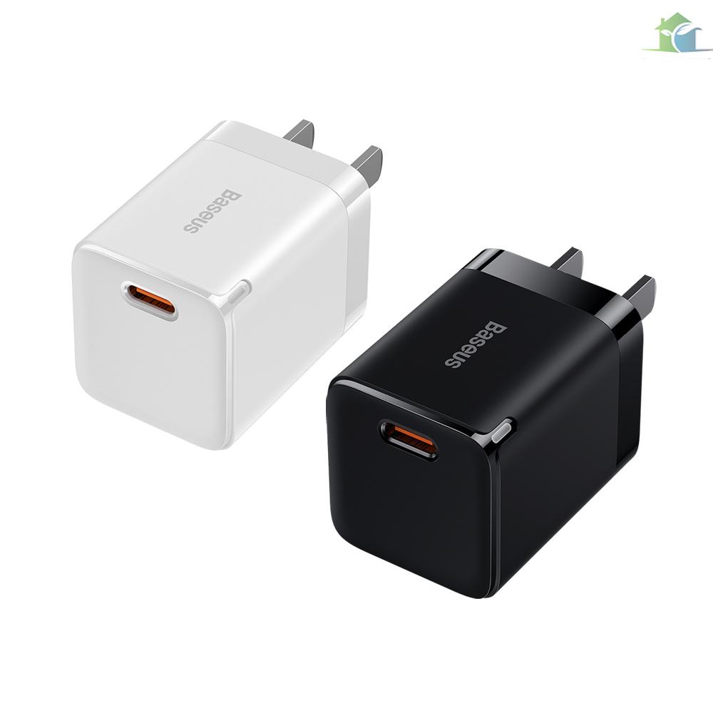 BASEUS Củ Sạc Nhanh 30W PD 3.0 QC3.0 PPS Cho iPhone 13 12 Pro Max iPad Pro Macbook