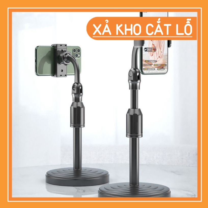 Giá đỡ điện thoại livestream, xem video ổn định, xoay 360 độ, dùng để quay phim ghi hình đa dụng |ThanhLiem