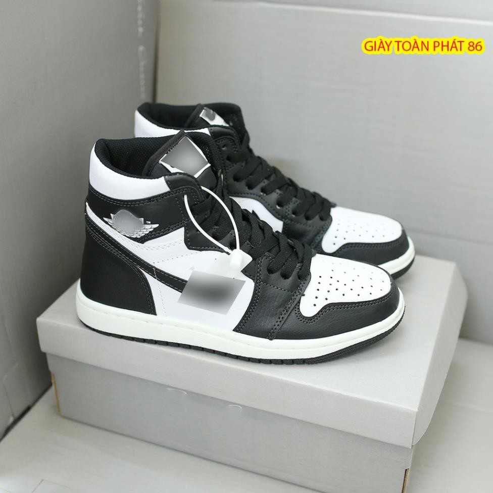 Giày JD ☘️FREE SHIP ☘️ đen trắng cao cổ JD Panda Đen Trắng