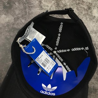 [ Kèm Video SP ] Mũ lưỡi trai D@s Trefoil Baseball Cap - Black | EC3603
