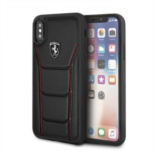 Ốp Lưng Iphone XS MAX, Da Thật - Ferrari