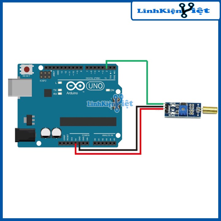 Module Cảm Biến Góc Nghiêng 1 Kênh SW520 (Tilt Sensor)
