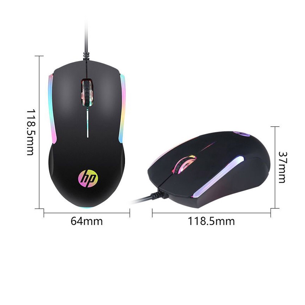 Chuột vi tính HP M160 led RGB cực đẹp - thích hợp dùng văn phòng / chơi game (Đen) | BigBuy360 - bigbuy360.vn