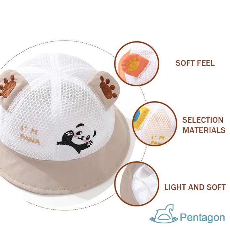 Mũ Lưỡi Trai Chống Nắng Phối Lưới Họa Tiết Hoạt Hình Thời Trang Mùa Hè