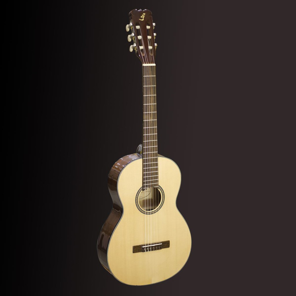 Đàn Guitar Classic Mini Ba Đờn DAM100 Size 3/4 | Full gỗ thịt, tặng kèo full phụ kiện (capo,pick,bao đựng)