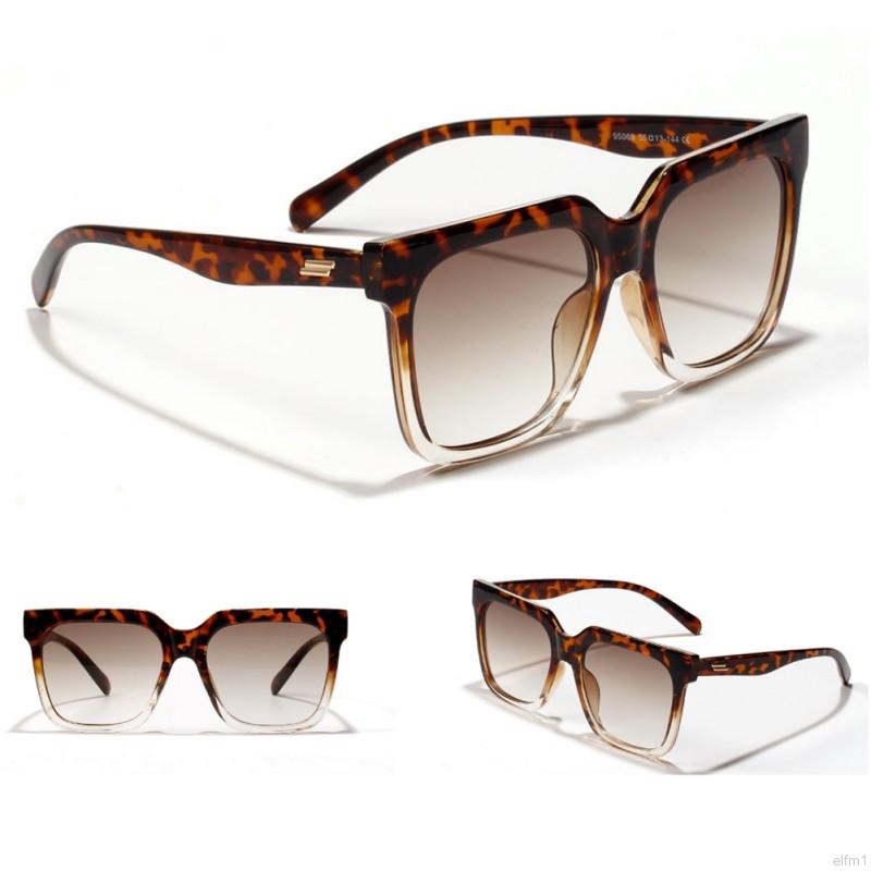 Korean Fashion Wild Trend Big Frame Square Retro Candy Color Sunglasses