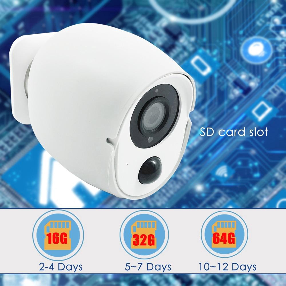 EVKVO - Free Battery Included - ICSEE APP 3MP WIFI CCTV Camera Outdoor Wireless IP Camera Home Security Surveillance Camera