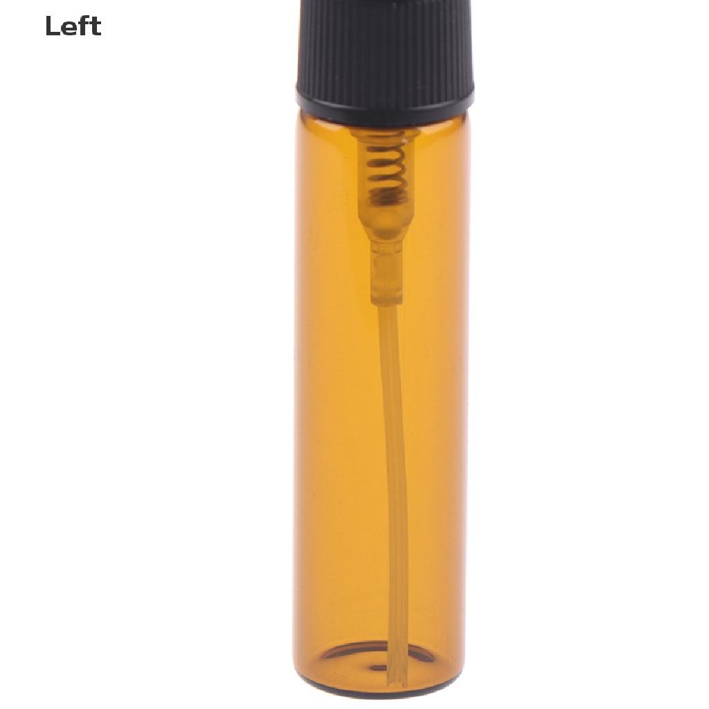 1 Chai Rỗng Dạng Xịt Thủy Tinh Màu Hổ Phách / Hổ Phách Có Thể Đổ Đầy