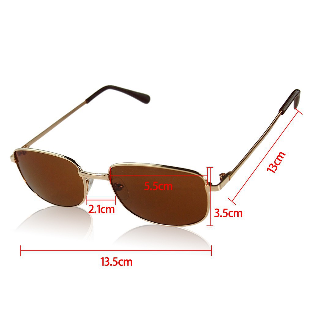 Kính mát gọng kim loại chống tia Uv400 kiểu dáng thời trang unisex