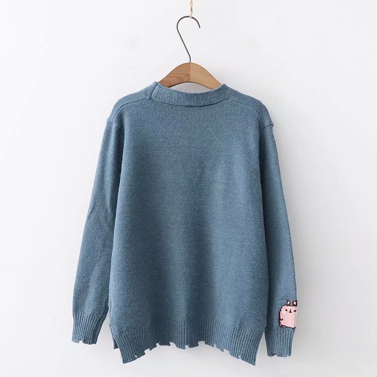 Áo Khoác Len Cardigan Họa Tiết Xinh 749 | BigBuy360 - bigbuy360.vn