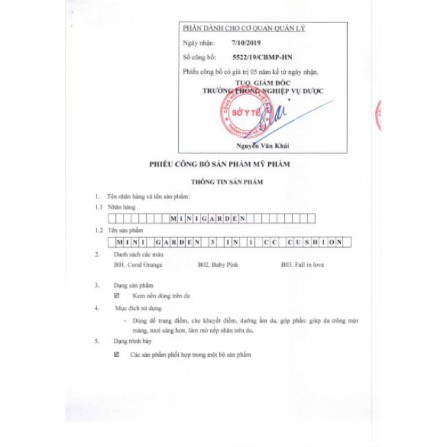 Phấn Nước Cc Cushion Mini Garden | BigBuy360 - bigbuy360.vn