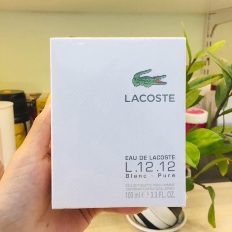 Nước hoa nam Lacoste trắng L.12.12 100ml