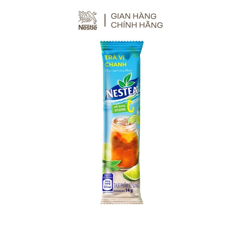 Combo 2 hộp trà Nestea vị trà chanh (Hộp 18 gói x 14g)