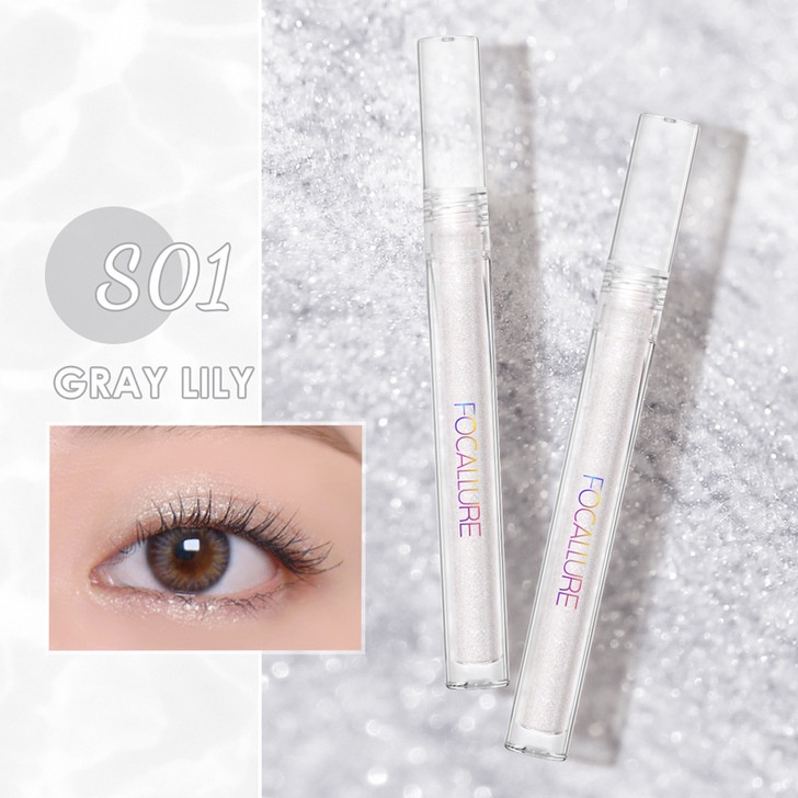 Nhũ Mắt Focallure Dạng Lỏng Chống Thấm Nước  Khô Nhanh Độ Bão Hòa Cao 1pc/1.5g
