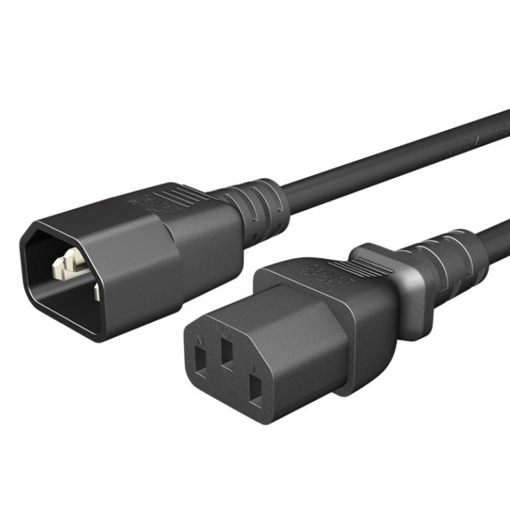 Dây nguồn C13, C14 dài 1m tiết diện lõi đồng 3x1.31mm2 giá rẻ