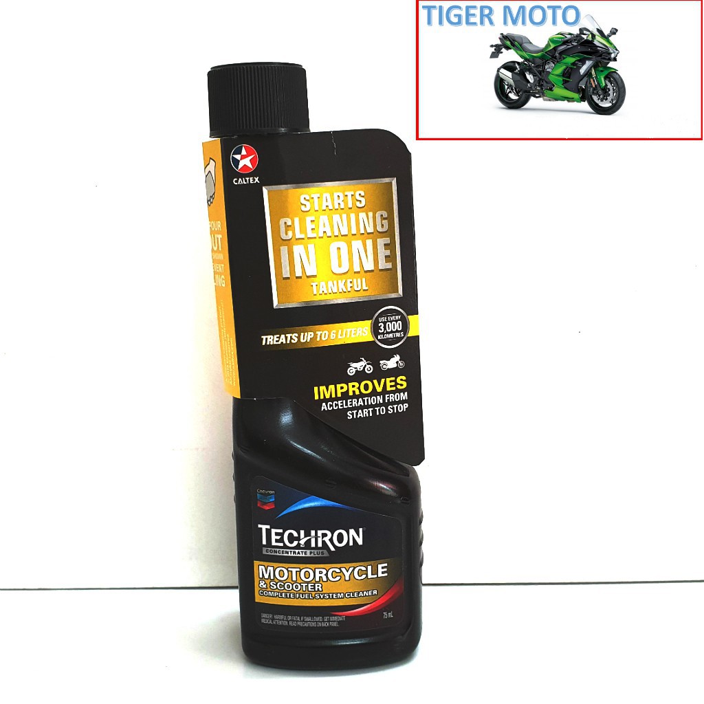 Dung dịch làm sạch động cơ xe máy Caltex Techron Concentrate Plus 75ml