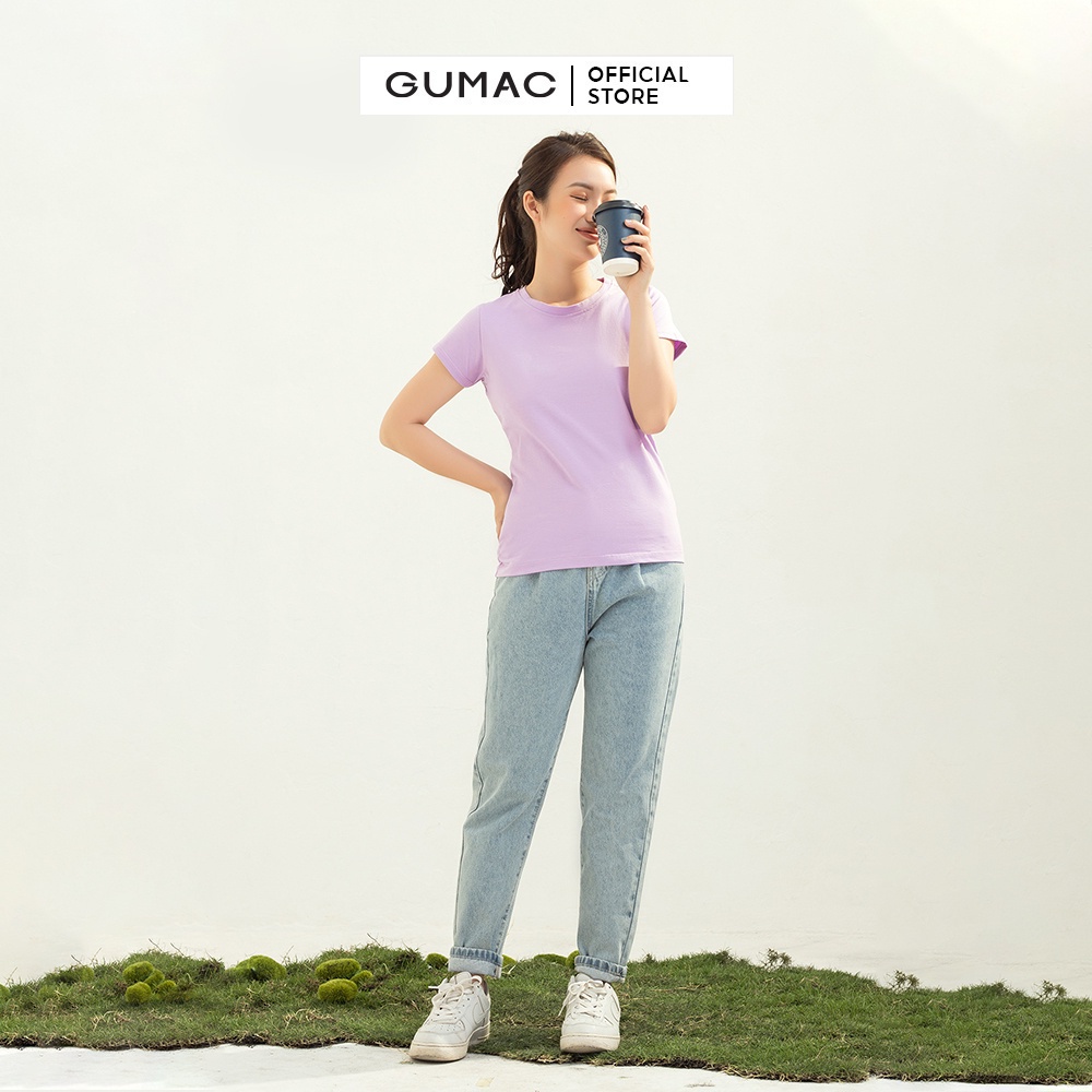 Quần jean nữ xếp ly thời trang GUMAC QJC03065 | BigBuy360 - bigbuy360.vn