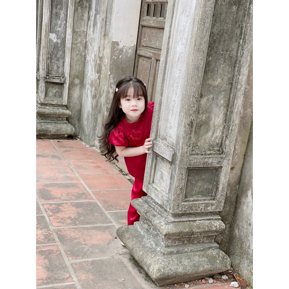 Đồ Lam Đi Chùa # SET Sẫm Tay Phồng Mẹ và Bé# SET MẸ VÀ BÉ