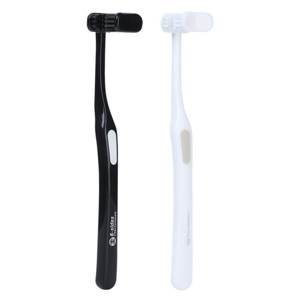 Bàn Chải Đánh Răng 6 Mặt Lông Mềm Siêu Mịn Chăm Sóc Răng Miệng