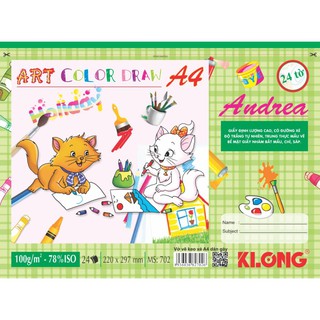 Vở vẽ A4 24 tờ 702
