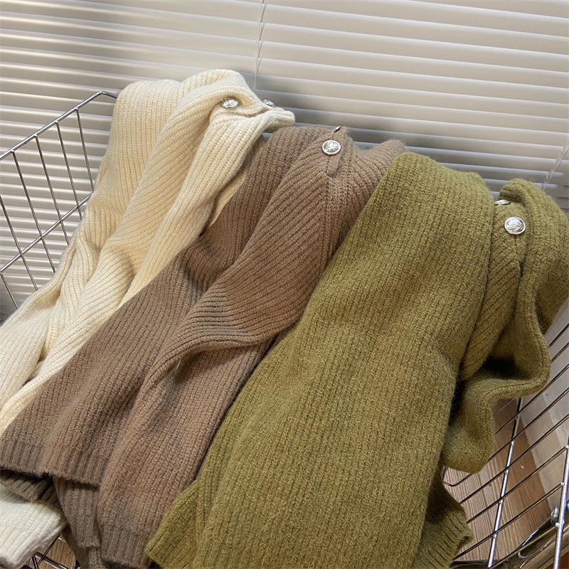 Áo Len Mềm Dáng Rộng Thời Trang Hàn Quốc