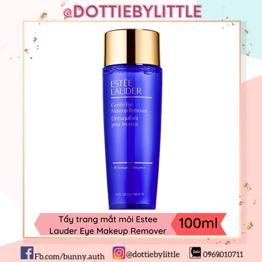 [BILL US] Nước tẩy trang mắt môi Estee Lauder Gentle Eye Makeup Remover