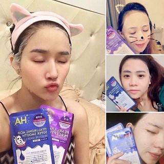 Combo 10 Miếng Mặt Nạ HA MayCreate Xanh-Tím